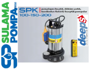 STAR SPK 100 T- 1.HP 380W PARÇALAYICI BIÇAKLI FOSEPTİK DALGIÇ POMPA