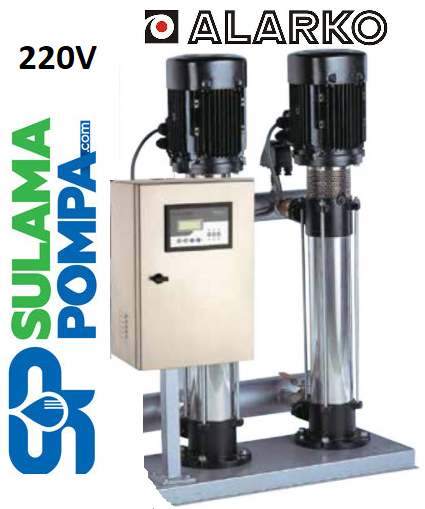ALARKO 403/16-2  2x2 HP 220V ÇİFT POMPALI HİDROFOR