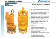 Sakuragawa HS-620 15KW Ağır Hizmet Tipi Karıştırıcılı Çamur Dalgıç Pompa