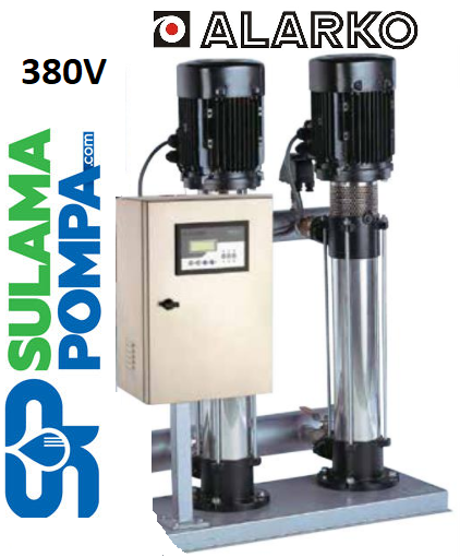 ALARKO 406/18-2   2x4 HP 380V ÇİFT POMPALI HİDROFOR