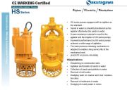 Sakuragawa HS-610 7.5KW Ağır Hizmet Tipi Karıştırıcılı Çamur Dalgıç Pompa