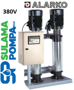 ALARKO 408/10-2   2x3 HP 380V ÇİFT POMPALI HİDROFOR