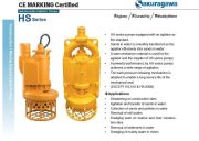 Sakuragawa HS-420B 15KW Ağır Hizmet Tipi Karıştırıcılı Çamur Dalgıç Pompa
