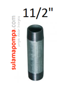 1 1/2 \'\' 45 CM GALVANİZ BORU NİPELİ