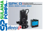 STAR SPK D 300 T- 3.HP 380W PARÇALAYICI BIÇAKLI FOSEPTİK DALGIÇ POMPA