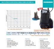 Momentum PKS-400GW 400W-220V Plastik Gövdeli Gizli Flatörlü Temiz Su Drenaj Dalgıç Pompa (Sıfırdan Emişli)