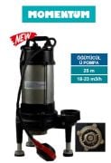 Momentum P1800T 2,5hp 380V Özel Öğütücülü Sistemli Bıçaklı Dalgıç Pompa