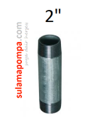 2 \'\' 14 CM GALVANİZ BORU NİPELİ