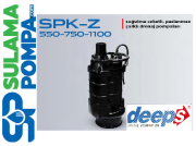 STAR SPK-Z 550 T 7.5 HP 380W AÇIK FANLI PANOLU FOSEPTİK DALGIÇ POMPA ( SOĞUTMA CEKETLİ)