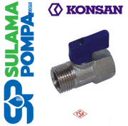 KONSAN 1/4'' MİNİ KÜRESEL VANA