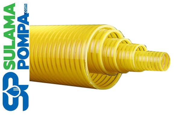 11/2'' 50 MT SARI EMİCİ VERİCİ SPİRAL HORTUM