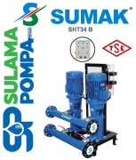 SUMAK SHT34/B 1500/6 2x15.HP 380V ÇİFT POMPALI HİDROFOR