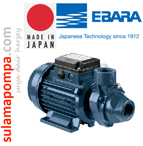 EBARA PRA 0,50 T 0.5 HP 380W YILDIZ FANLI PREFERİKAL POMPA