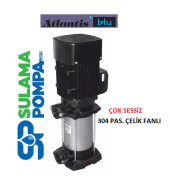 ATLANTİS YKSS 7-4 KM 1.5 HP 220V DİK MİLLİ ÇOK KADEMELİ PASLANMAZ ÇELİK FANLI POMPA