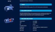 SUMAK  SYT 32/3   0.75kW 380V   YATAY MİLLİ KADEMELİ  POMPA (1450 d/d)