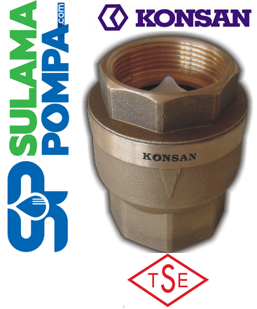 KONSAN 1/2'' YAYLI SESSİZ ÇEKVALF