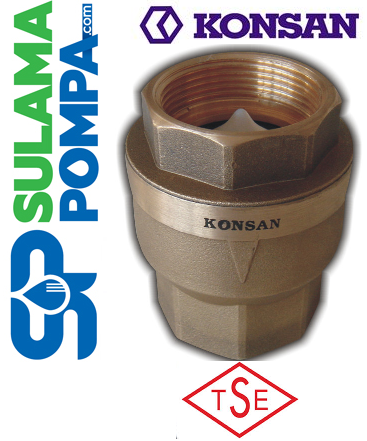 KONSAN 11/4'' YAYLI SESSİZ ÇEKVALF