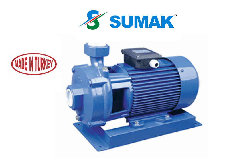 SUMAK SMKT 550/2 5,5 HP 380W  ÇİFT KADEMELİ SANTRİFÜJ POMPA