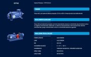 SUMAK  SYT 40/5    3kW 380V   YATAY MİLLİ KADEMELİ  POMPA (1450 d/d)