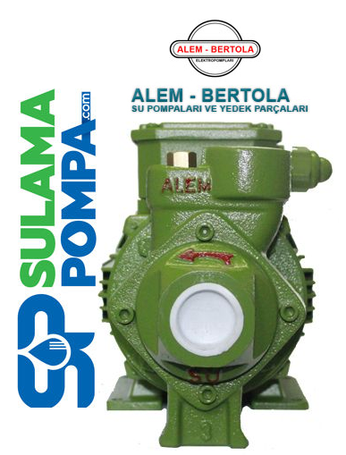 ALEM BERTOLA SU 0.50 HP 220V SÜRTME FANLI PREFERİKAL POMPA