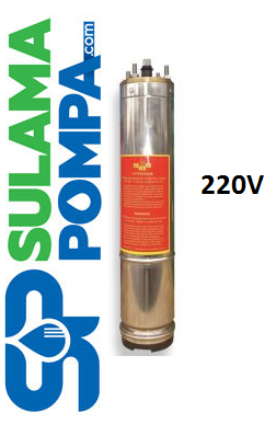4'' 1.5 HP 220V DERİN KUYU DALGIÇ MOTORU