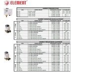 Element ELT-6R    2-11 Bar Tahliyesiz Rekorlu  Monofaze Basınç Şalteri