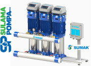 SHT 16C 750/6 FK 3x7.5 HP 380V ÜÇ POMPALI FREKANS KONTROLLÜ HİDROFOR