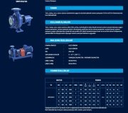 Sumak SMT250/65      55 kW  380V   Tek Kademeli Salyangoz Gövdeli Pompa (2900 d/d)