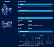 Sumak SMT160/80      1.5 kW  380V   Tek Kademeli Salyangoz Gövdeli Pompa (1450 d/d)