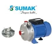 SUMAK, SMINOX/A-150/2 X, 1.5HP, 220V, PASLANMAZ, SANTRİFÜJ POMPA (AISI 316)