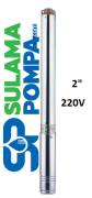 4SD 10/8 1.5 HP 220V DERİN KUYU DALGIÇ POMPA