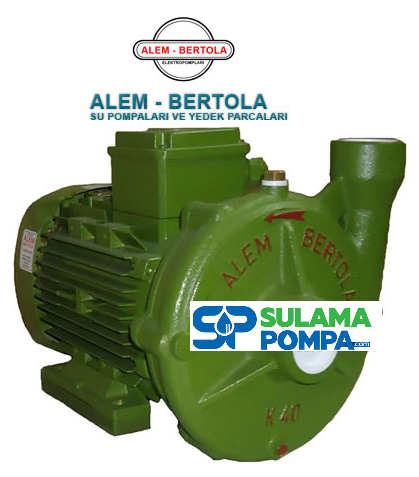 ALEM BERTOLA VEGA-V 3,HP 220V TEK KADEMELİ SANTRİFÜJ POMPA