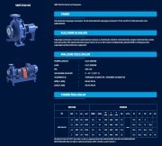Sumak SMT250/40      2.2 kW  380V   Tek Kademeli Salyangoz Gövdeli Pompa (1450 d/d)