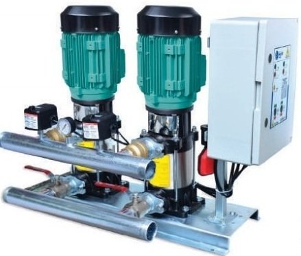 MASTER 2 MVK 13/6 T - 2X1.5 HP 380V ÇİFT POMPALI DİKEY MİLLİ HİDROFOR