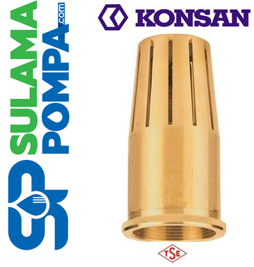 KONSAN 1 1/2 '' PİRİNÇ KLAPE