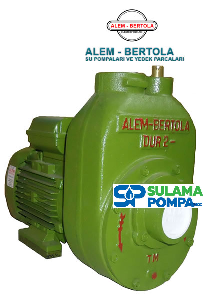 ALEM BERTOLA DUR 3,HP 380V ATIK SU SANTRİFÜJ POMPA