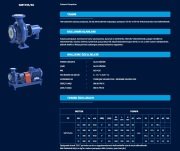 Sumak SMT315/65     5.5 kW  380V   Tek Kademeli Salyangoz Gövdeli Pompa (1450 d/d)