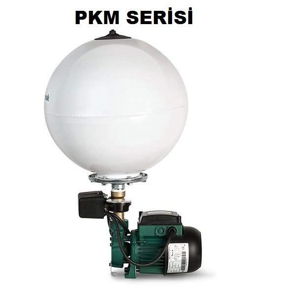 Baymak PKM 100  0.8Hp 220V  2 Kat / 4 Daire 20 Lt. Küre Tanklı Periferik Pompalı Paket Hidrofor