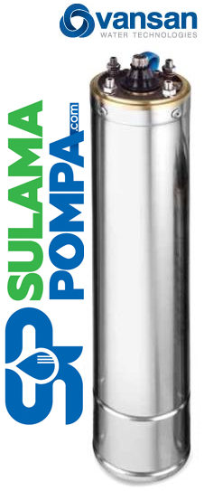 VANSAN VSM04/1M 1.HP 220V DERİN KUYU DALGIÇ MOTOR