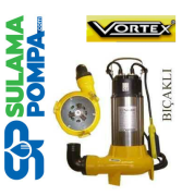 VORTEX V50 150F T 1,5 HP 380W FOSEPTİK BIÇAKLI DALGIÇ POMPA