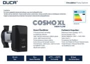 DUCA, COSMO-XL 25-15-180, DÖKÜM GÖVDELİ, FREKANS KONTROLLÜ SİRKÜLASYON POMPASI