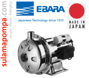 EBARA CDM 90/10 1, HP TEK KADEMELİ KOMPLE PASLANMAZ ÇELİK SANTRİFÜJ POMPA