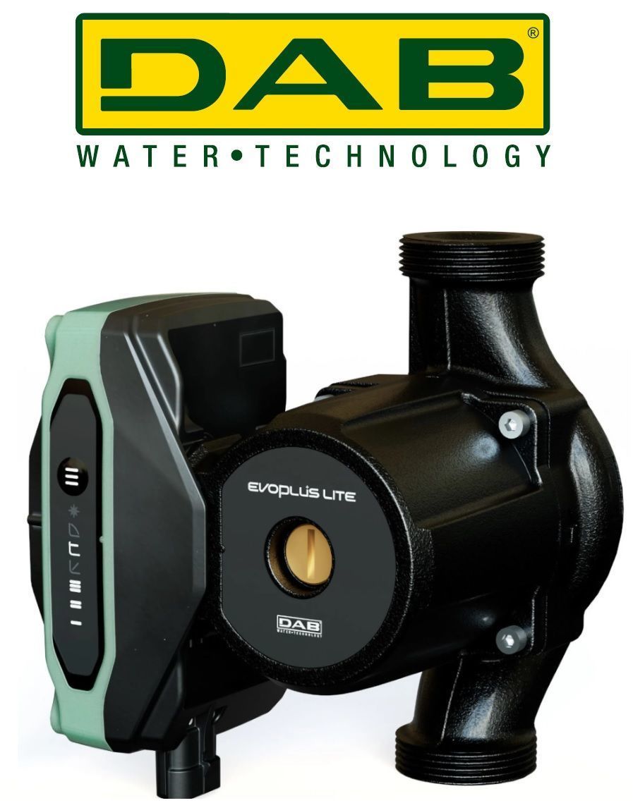 DAB, EVOPLUS LİTE 80/180-32, FREKANS KONVERTÖRLÜ, ISLAK ROTORLU, TEKLİ TİP SİRKÜLASYON POMPASI (1 ¼'')
