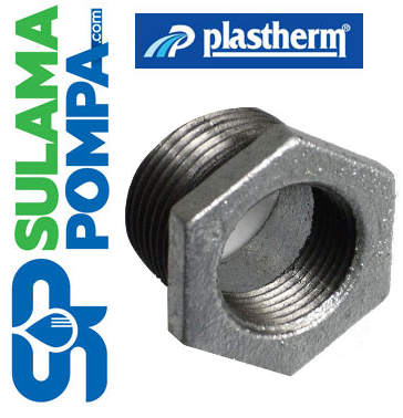 PLASTHERM 1'' X 3/4'' GALVANİZ REDÜKSİYON