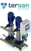 TERSAN, 2xTH 6-6, 2x0.75HP, 220V, ÇİFT POMPALI, DÜŞEY MİLLİ, ÇOK KADEMELİ HİDROFOR