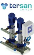 TERSAN, 2xTH 6-10, 2x1HP, 380V, ÇİFT POMPALI, DÜŞEY MİLLİ, ÇOK KADEMELİ HİDROFOR