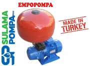 EMPO EMH-J 150M  1.5 HP 220V  24 LT KÜRE TANKLI PAKET HİDROFOR( 5 KAT 10 DAİRE)