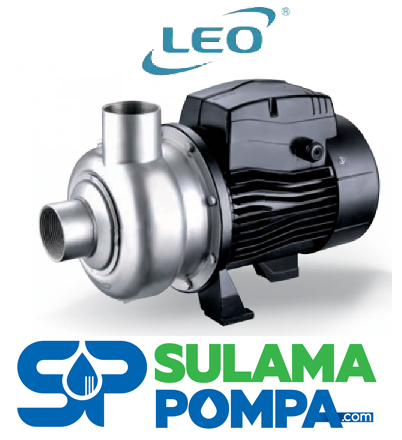 LEO ABK 150 1.5 HP 380V PASLANMAZ ÇELİK SANTRİFÜJ POMPA