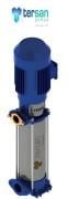 TERSAN, TH 8-9, 3HP, 380V, TEKLİ, DÜŞEY MİLLİ, ÇOK KADEMELİ MOTOPOMP