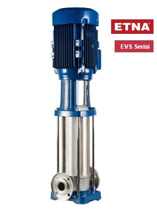Etna EVS 90/6-450     60Hp 380V  Dik Milli Komple Paslanmaz Çelik Çok Kademeli Santrifüj Pompa